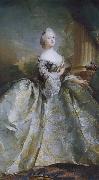 Carl Gustaf Pilo Queen Louise oil